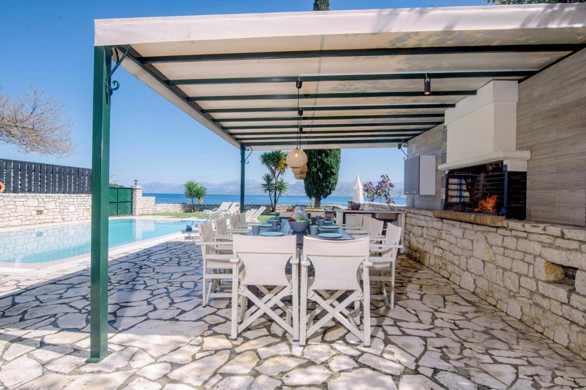 Villa Annie By Villa Plus Kassiopi Bagian luar foto